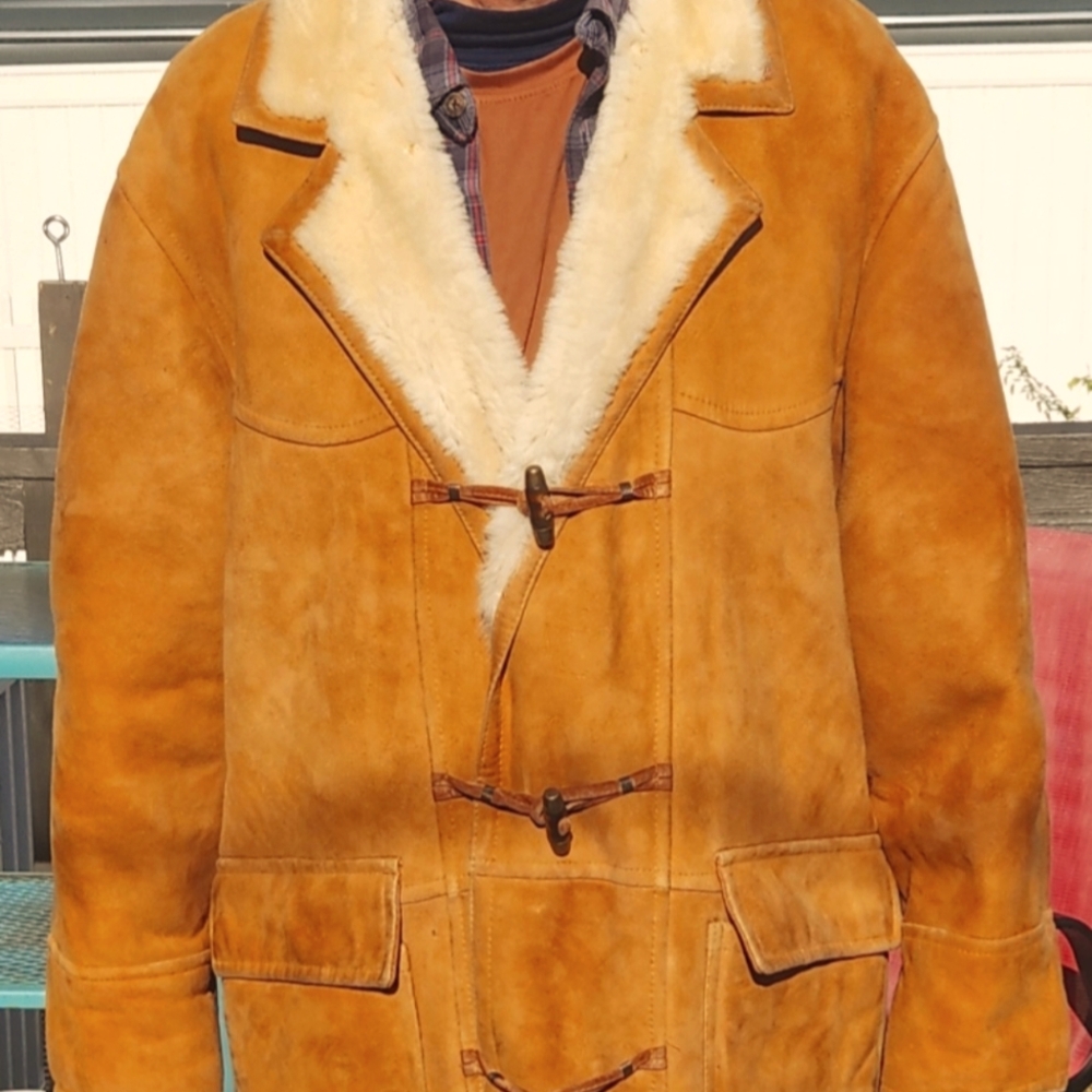 Men's Tan Trench Coat